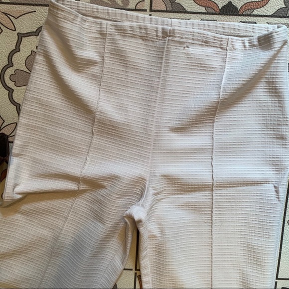 70s Disco Suit sexy white pant set Small Vintage - Picture 8 of 11